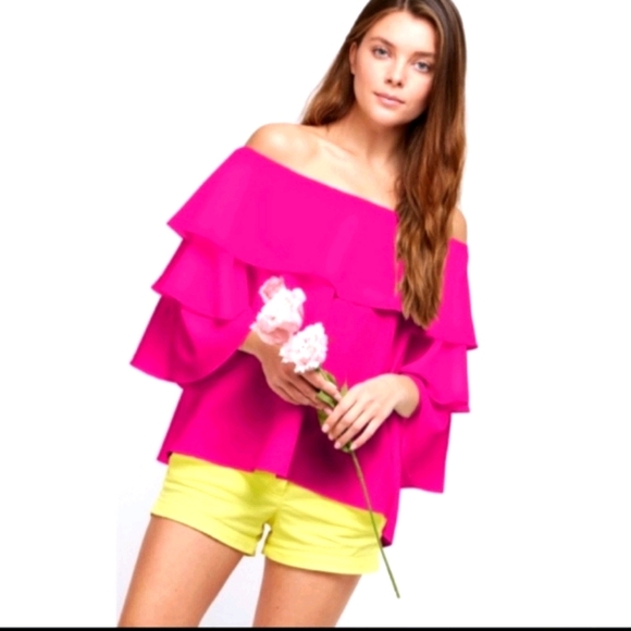 Fuchsia Blouse - Picture 1 of 2